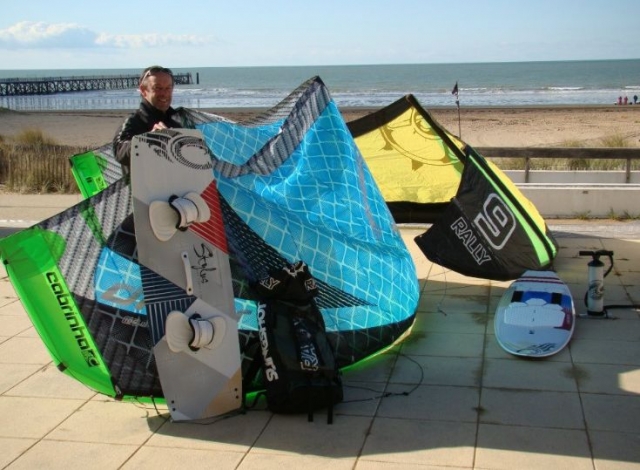  Kitesurf en la base náutica de St Jean de Monts 